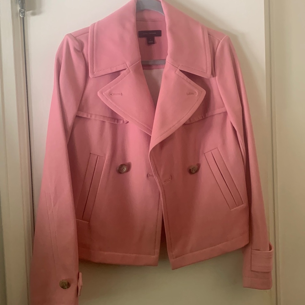 Denim jacket size 2 , oversized!